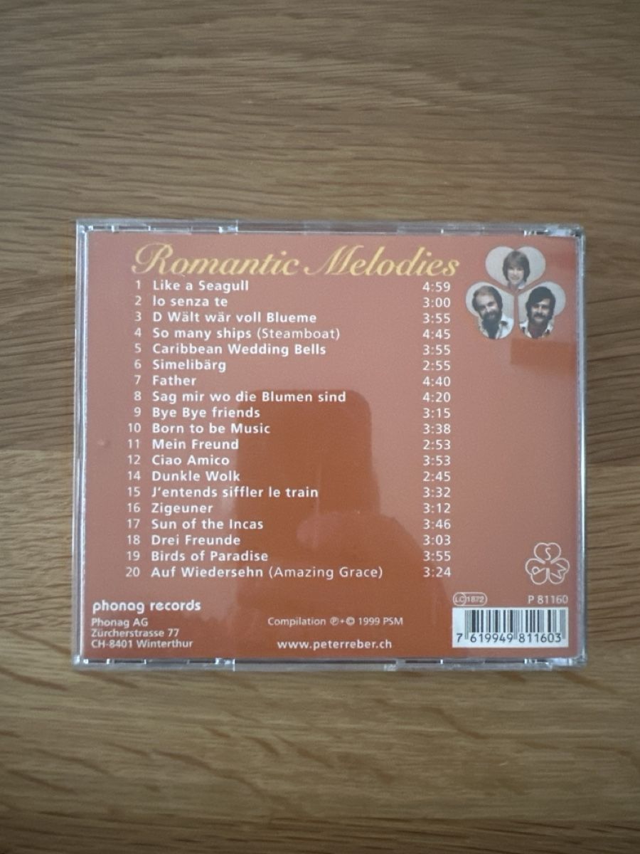 CD: Peter, Sue & Marc - Romantic Melodies CD – Usato da Münsingen venduto da Sim2977 1