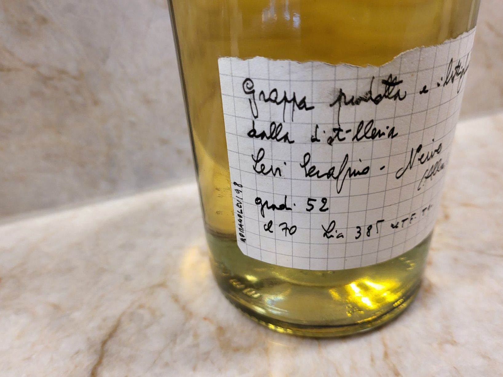 Romano Levi Bevande alcoliche: Levi Grappa 1998 – Nuovo e nell'imballaggio originale da Fahrweid venduto da Roadrunner74 1