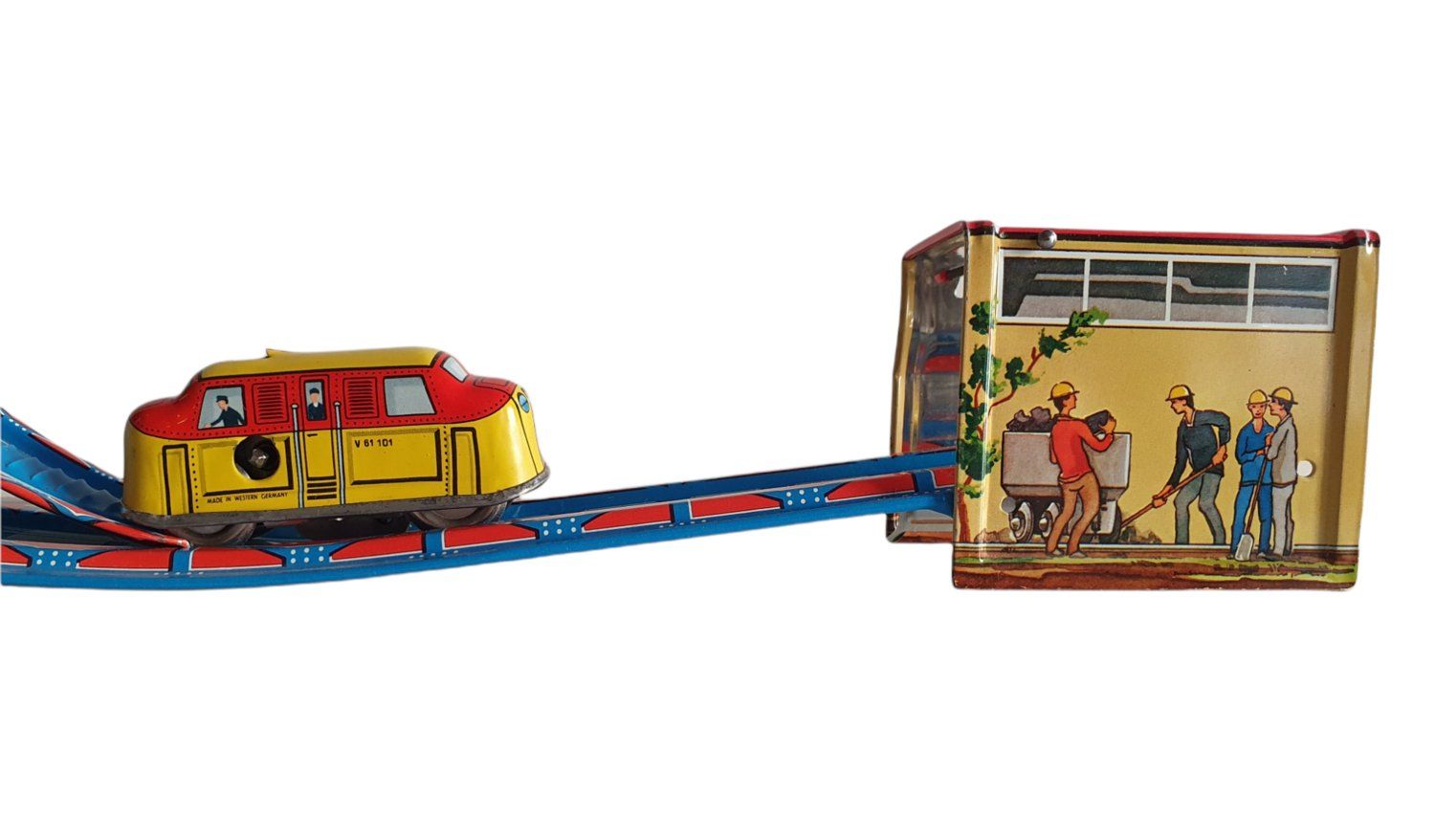 Technofix Giocattoli: alte Technofix Busy Diesel Blechbahn – Usato da Flawil venduto da JaguarXJSHE 6