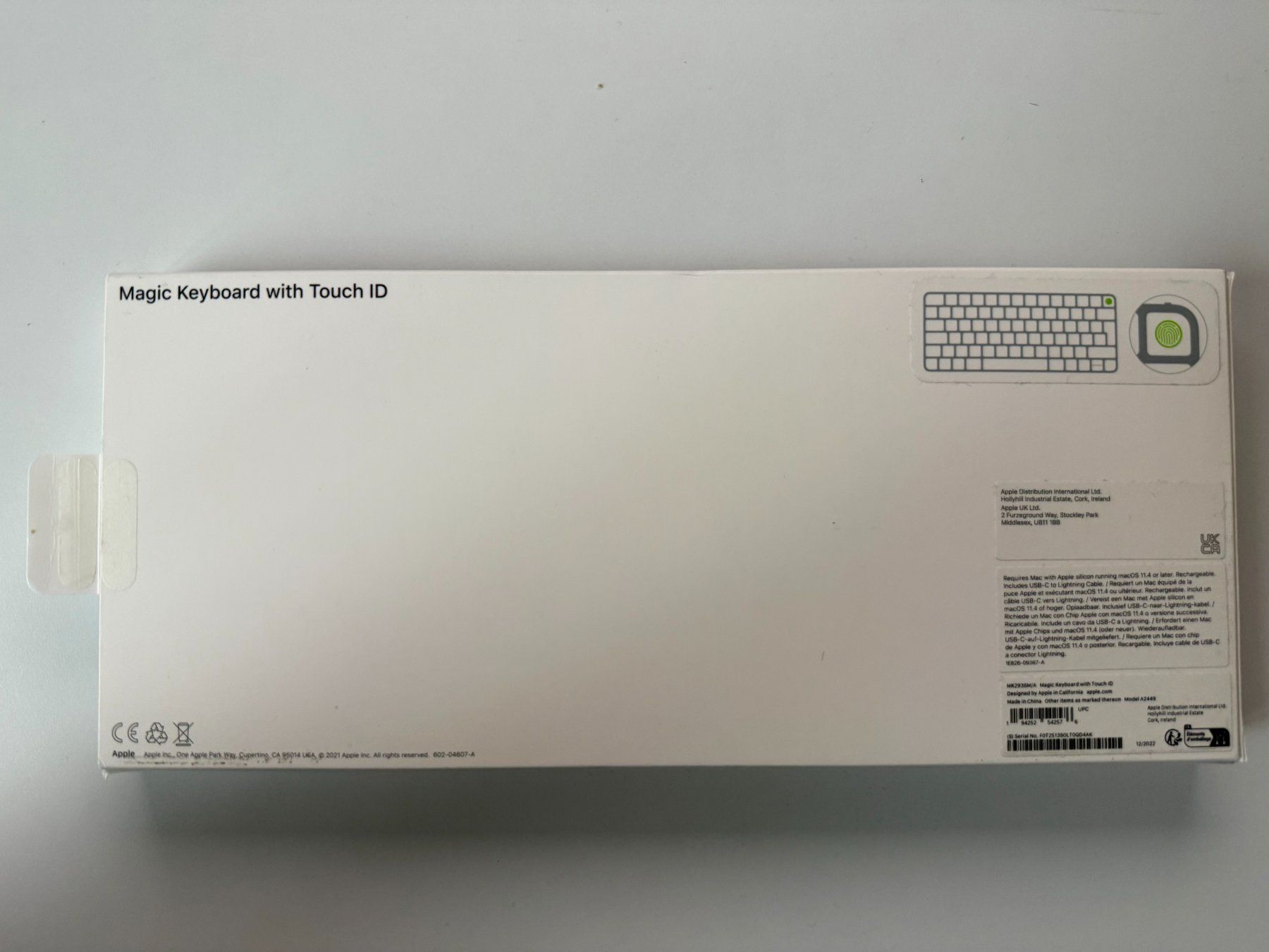 Apple Tastaturen: Apple Magic Keyboard mit Touch ID (CH Layout) OVP – Gebraucht aus Solothurn von mich_stauffer 2