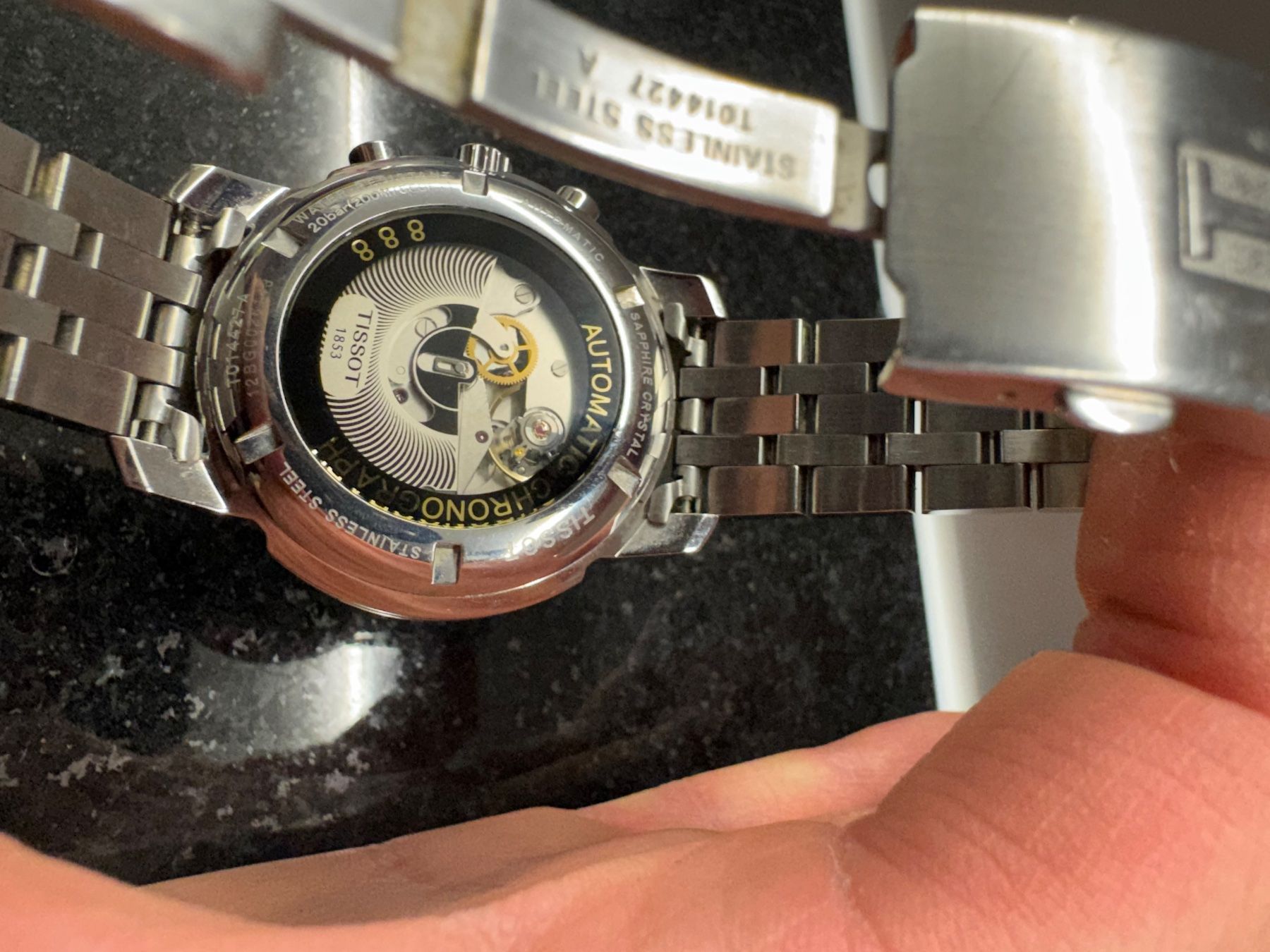 Tissot Orologi: Tissot Automatic Herren Uhr – Usato da Flawil venduto da ser_mm6g 4
