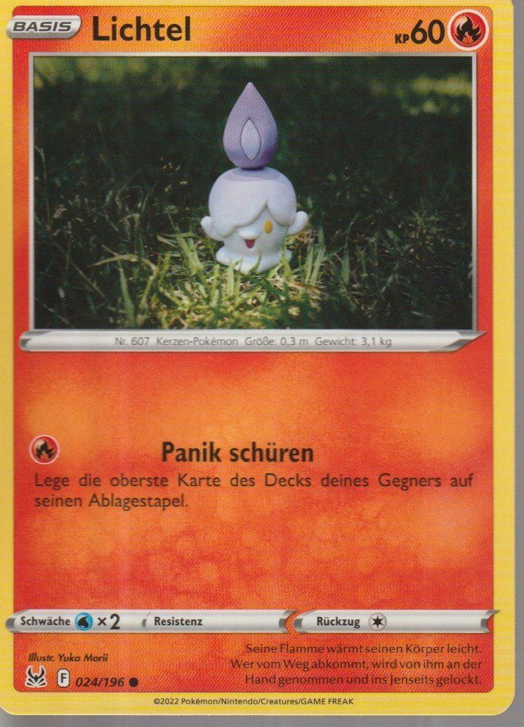 Pokémon Sammelbilder & Trading cards: TCG POKEMON Verlorener Ursprung DE LOR 024 Lichtel – Neu (gemäss Beschreibung) aus Vezia von Aquarius_Age
