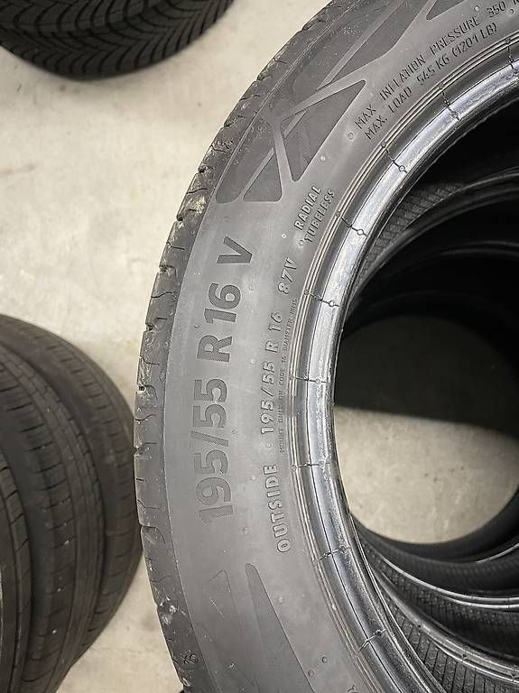 Pneus & Roues: 195/55R16 Continental EcoContact6 – D'occasion à Oberrohrdorf par nuba78 3
