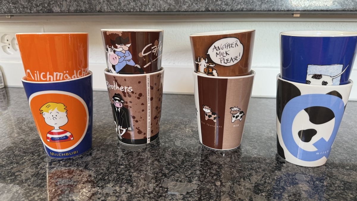 Tazze: 8 Kaffeetassen Design Set – Usato da Otelfingen venduto da rofl33 3