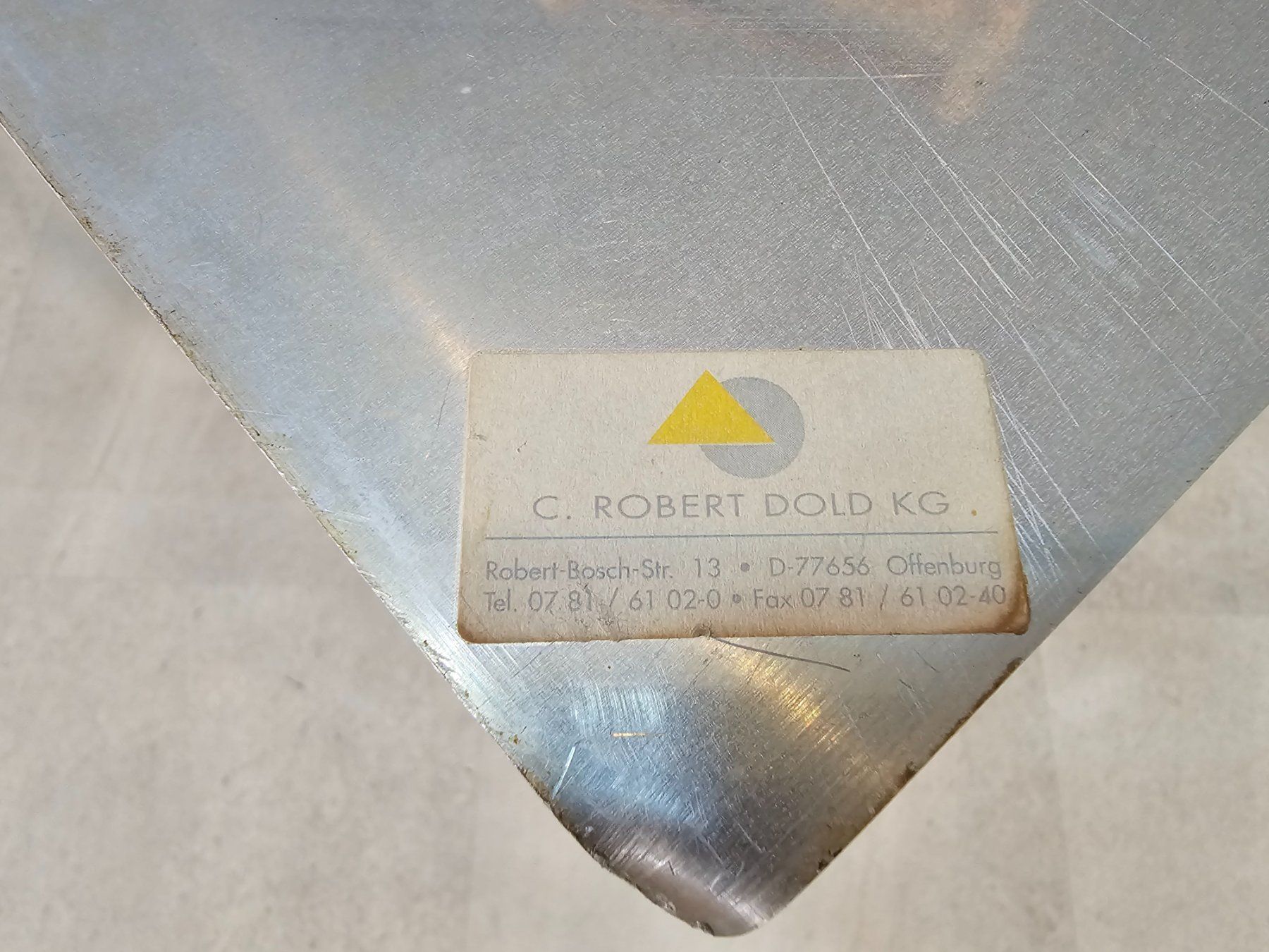 Eichhof Schilder: Eichhof Spiess Blechschild Alu-Robert Dold Bierwerbung – Gebraucht aus Nottwil von Wondewa-Shop 7
