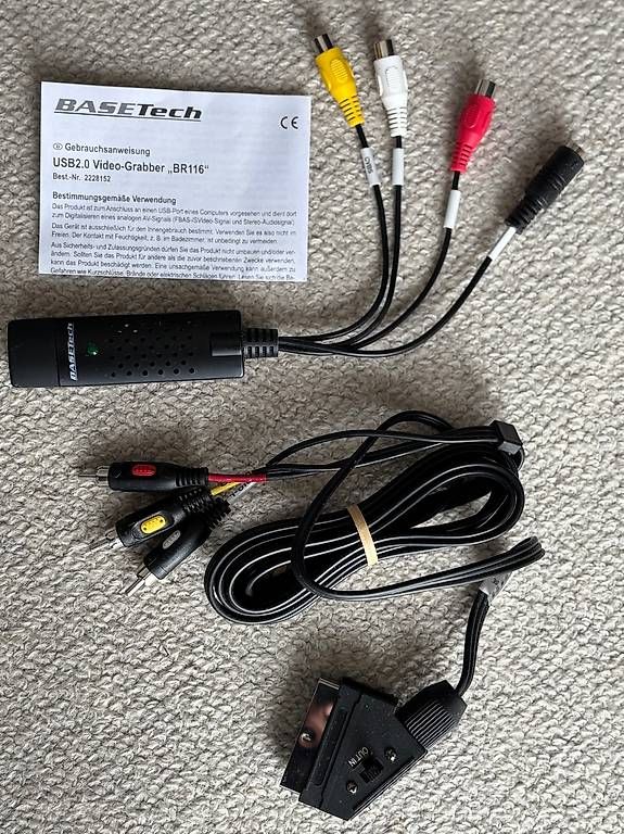 Registratori: USB 2.0 Video-Grabber – Usato da Schaffhausen venduto da pbrunos1 1
