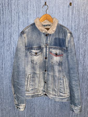 Deus Ex Machina - Veste en jean avec doublure chaude.