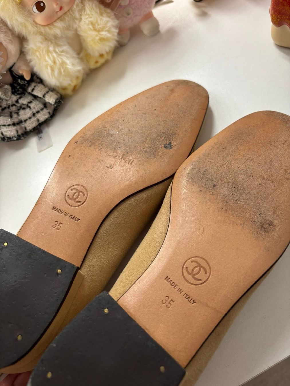 Chanel Scarpe da donna: Chanel Beige Shoes Flat – Usato da St.Josefen venduto da lop_lh8d 5