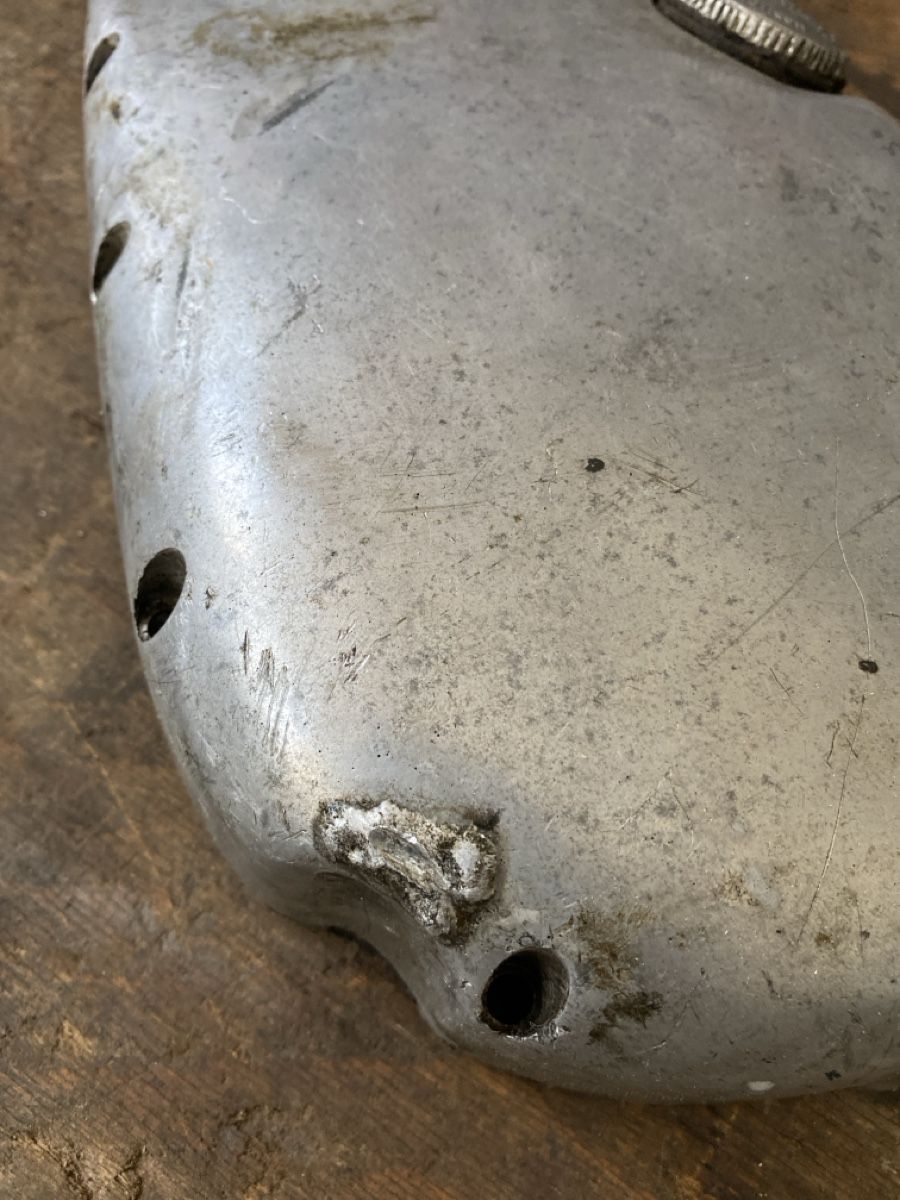 Tutti i ricambio per moto: Motorrad Motorseitendeckel BSA A10(?) – Difettoso da Zürich venduto da alt-eisen 1