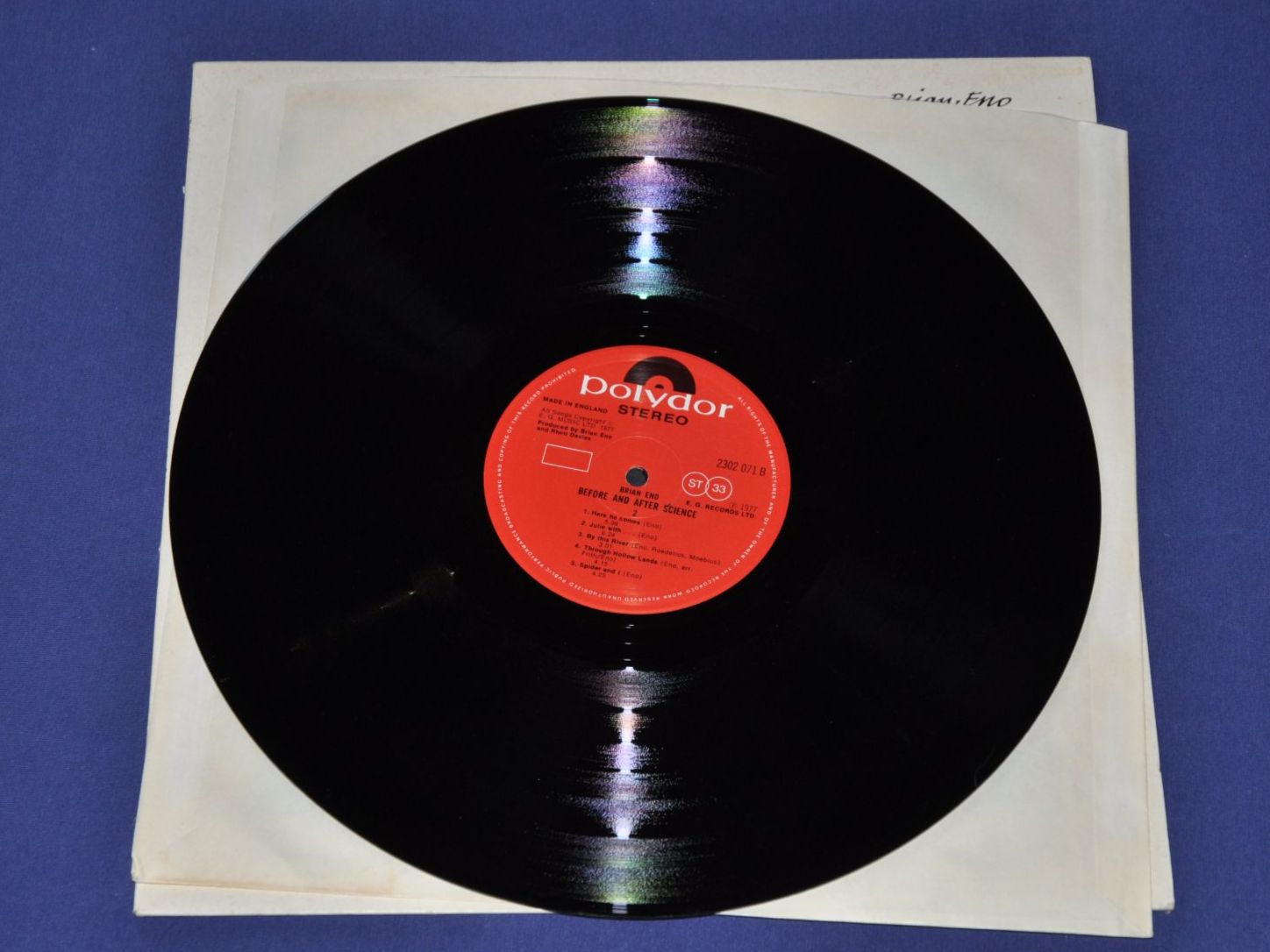 Dischi in vinile: LP Brian Eno - Before and After Science – Usato da Boll venduto da Theodora15 3