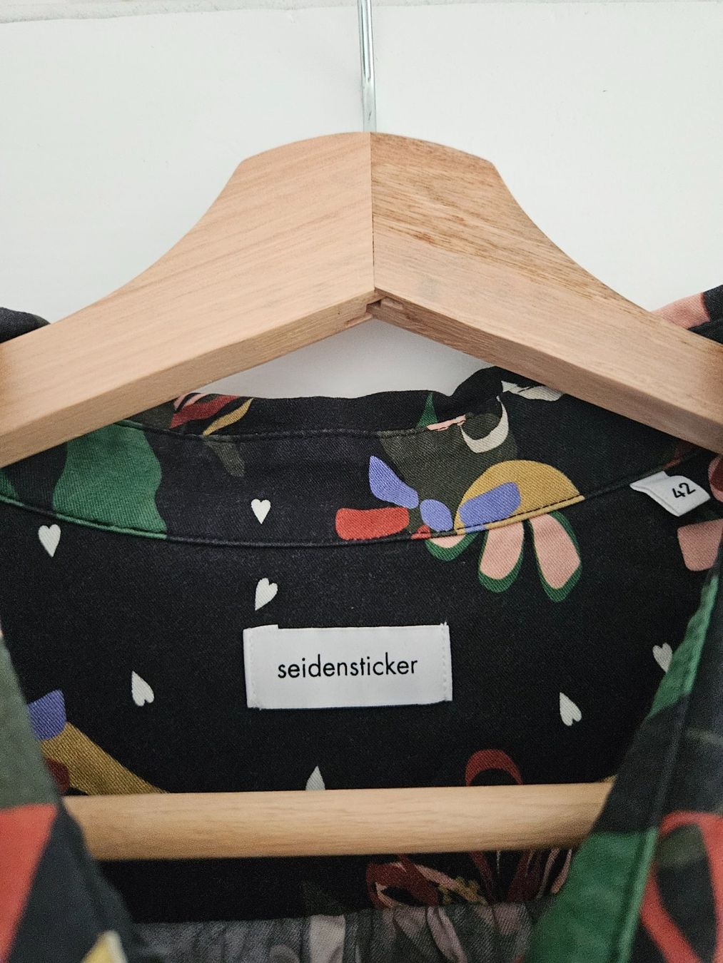 Vestiti: Seidensticker Blusenkleid, Viskose, Gr. 42 – Usato da Bern venduto da j-o 1
