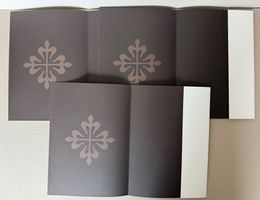 🟡3 PATEK PHILIPPE Original Dokument Mappen für Uhren Kunden
