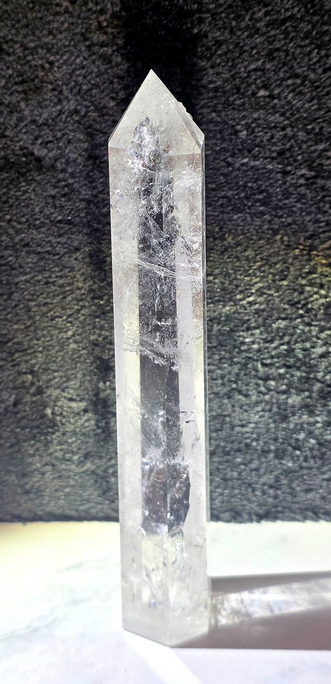 Mineralien & Heilsteine: Bergkristall Obelisk O 266g – Neu und originalverpackt aus Matzingen von Shay_Crystalz 1