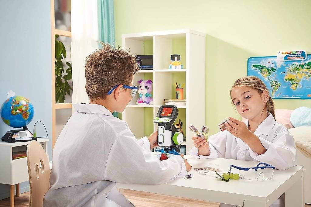 Vtech Giocattoli: VTech Interaktives Video-Mikroskop Bildschirm, Objektträger – Nuovo (secondo la descrizione) da Kreuzlingen venduto da Best-Deal-Oase 5