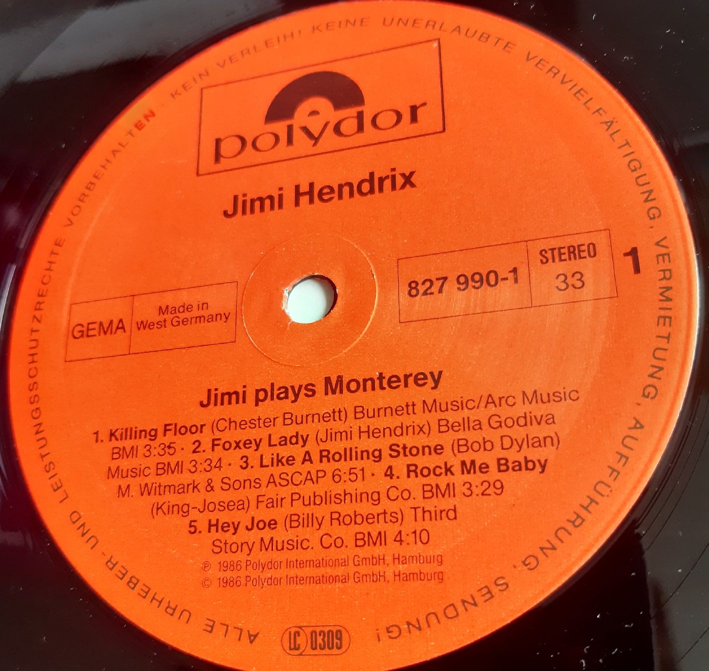 Dischi in vinile: JIMI HENDRIX: Jimy plays Monterey – Usato da Frick venduto da kyb_yq8h 3