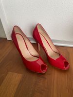 Rote Lack Pumps von Navyboot, Gr. 40