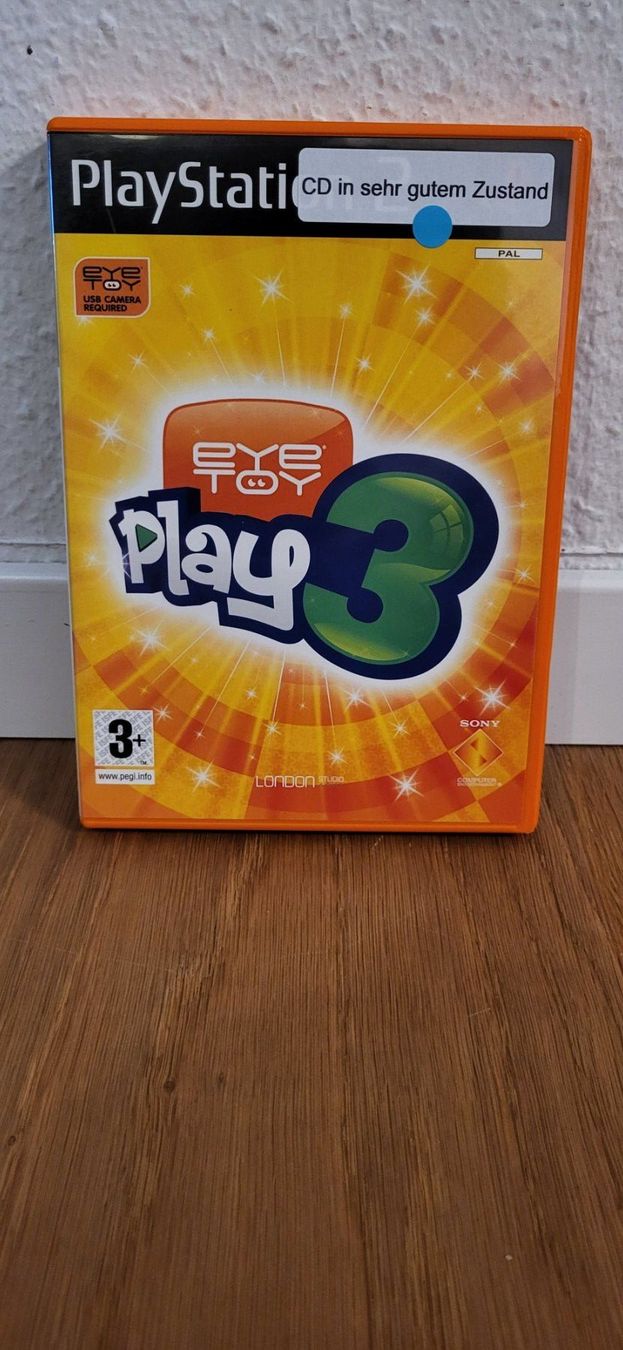 Sony Giochi: PS 2 - Eye Toy Play 3 – Usato da Münsingen venduto da DigitaleSpielecke