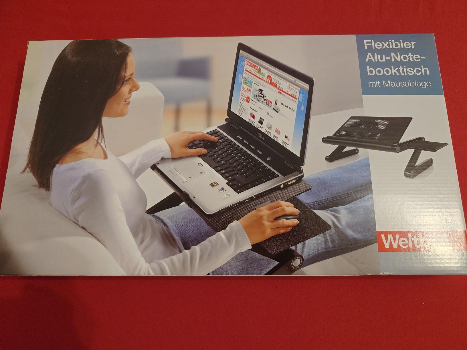 Racks & Ständer: Laptoptisch flexibel einstellbar mit Mausablage – Neu und originalverpackt aus Bätterkinden von Grooovy