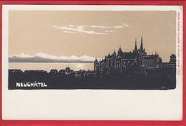 NEUCHÂTEL, LA NUIT, 1897 / 1905