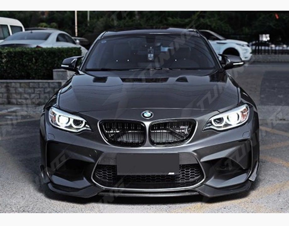 BMW Tutti pezzi di ricambio auto: Frontlippe V-Type MIT DTC CH-GUTACHTEN BMW M2 – Nuovo (secondo la descrizione) da Wila venduto da PEAZ97 2