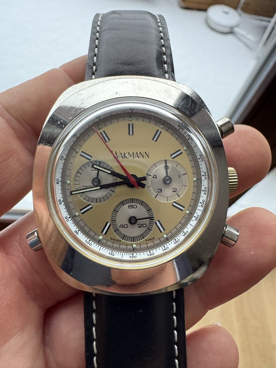 Orologi: Wakmann Baumgartner Chronograph – Usato da Satigny venduto da leo_wh92