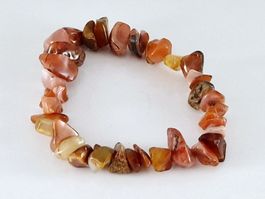 Armband Bracelet Karneol Chips Heilsteine/Edelsteine