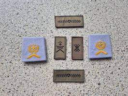 *** Üem Patten Set Wachtmeister mit klett ***