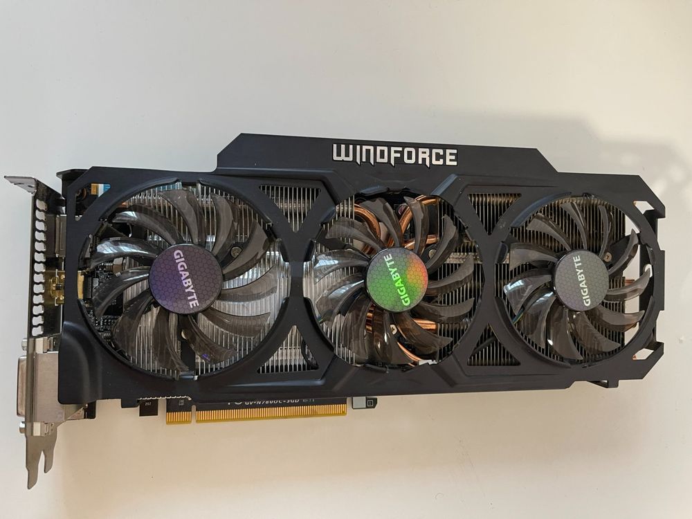 Gigabyte GeForce GTX 780 OC Windforce 3GB (Gebraucht) in Ilanz für CHF ...