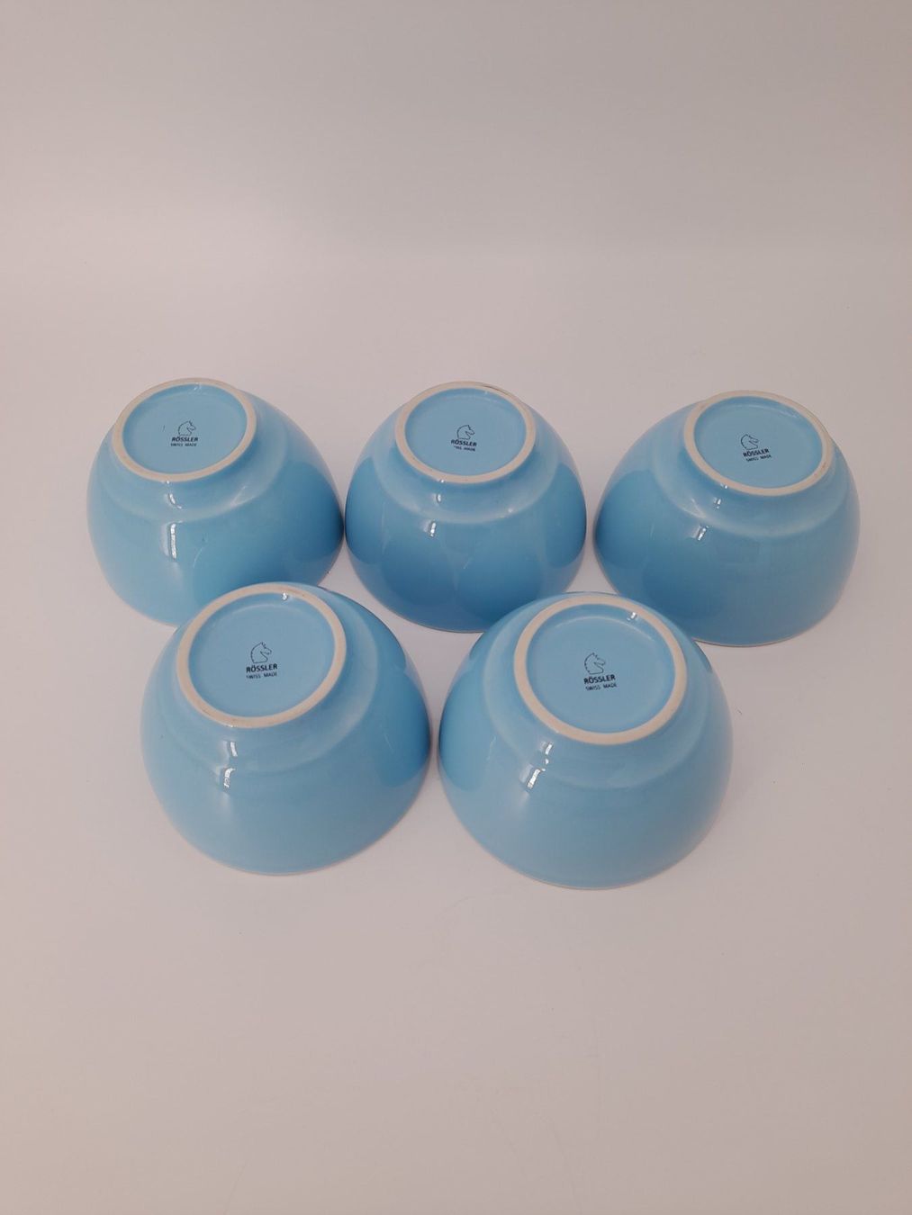 Rössler Coupes: 5 bols Rössler - Bleu vintage – D'occasion à Delémont par Loccaze2015 3