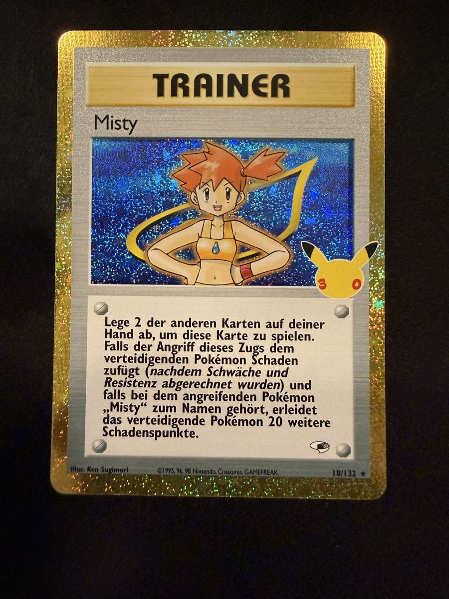 Pokémon Sammelbilder & Trading cards: Misty (30C GH 18) – Neu (gemäss Beschreibung) aus Beggingen von Rafnex6
