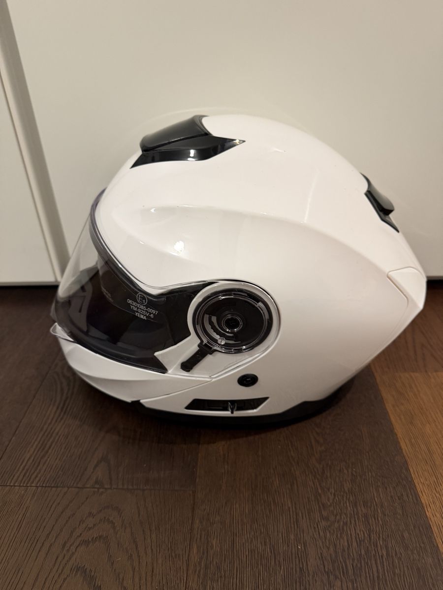 Caschi & visiere: Weisser Motorradhelm mit Sonnenblende  – Usato da Zürich venduto da danila.nnes 2