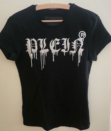 Philipp Plein T-Shirt mit Kristallen - Größe S - NEU