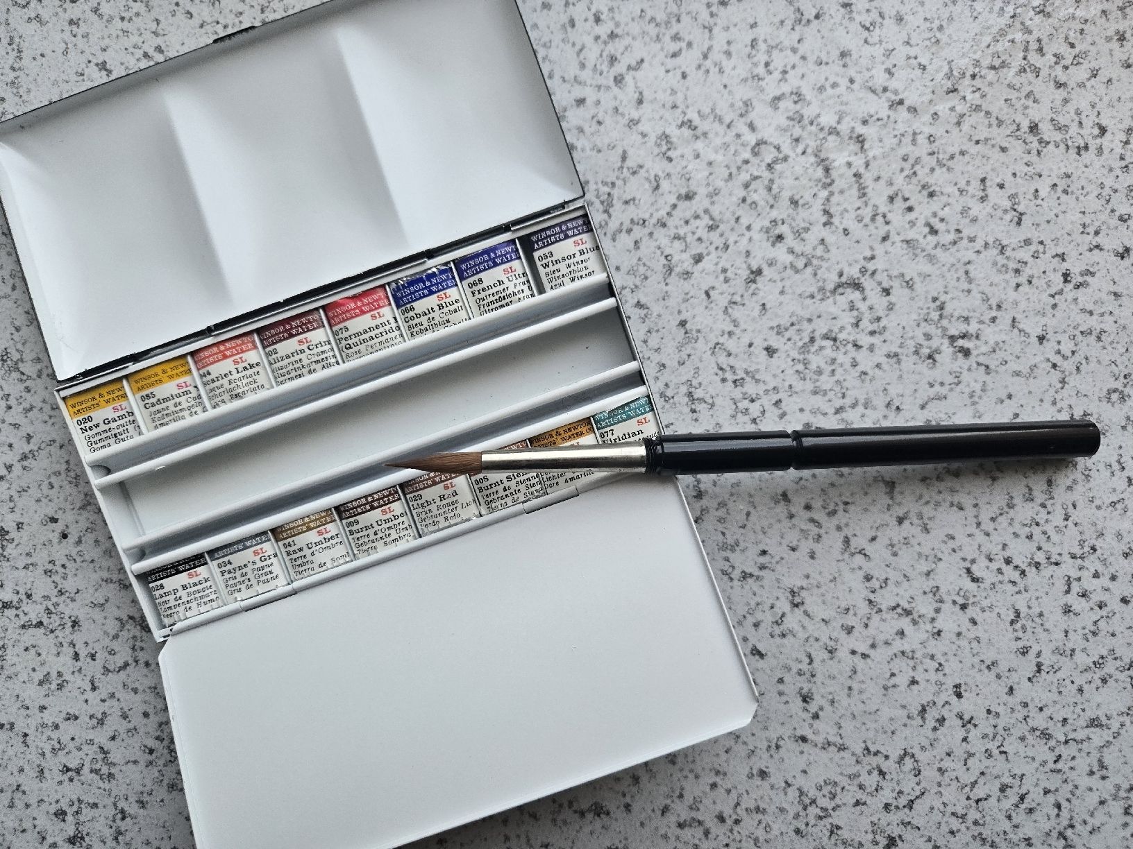 Bastelsets: mini boîte de couleur Winsor & Newton – Gebraucht aus Montet (Broye) von CandiceD