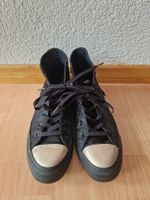 Converse Chuck Taylor All Stars Schwarz goldene Kappe Gr. 39