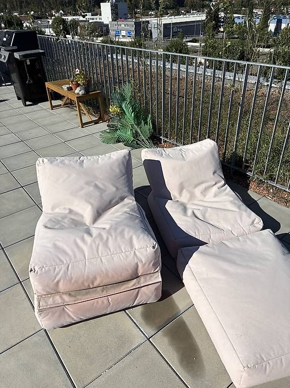 Sedie a sdraio: 2 Pool-Liegen Sitzsack-Style (Westwing) – Usato da Spreitenbach venduto da joe_fm5t 1