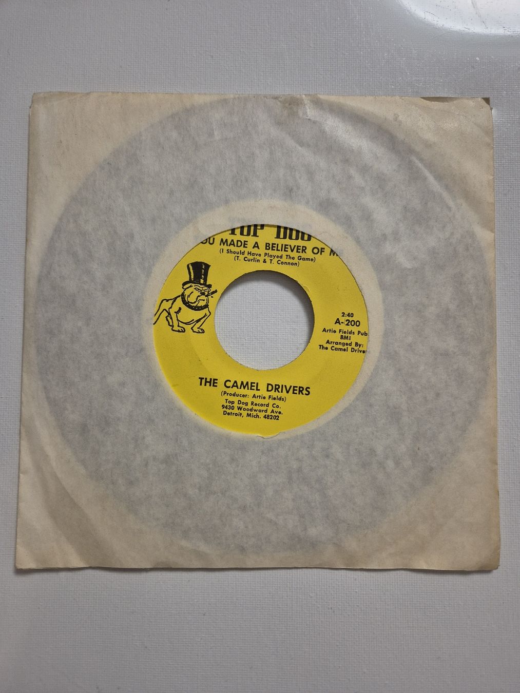 Vinyles: The Camel Drivers - Give it a Try - Single 7 – D'occasion à Uster par newwave0