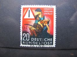 BRD 1953 Verkehrsunfall Verhütung