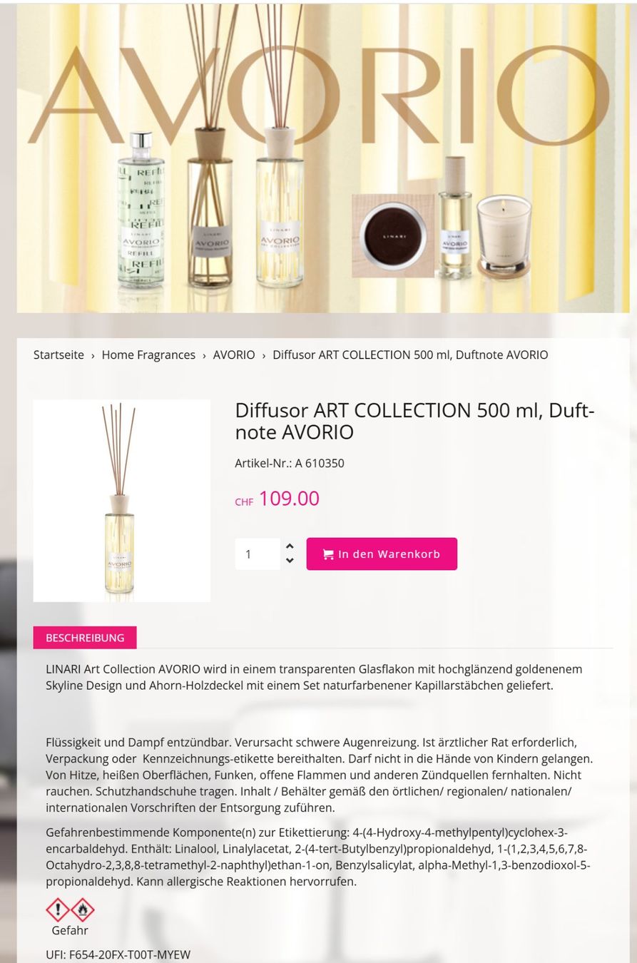 Diffusori di oli essenziali: Linari Avorio Art Collection Diffusor + Square CarraraMarble – Nuovo (secondo la descrizione) da Adliswil venduto da fashionholic 7