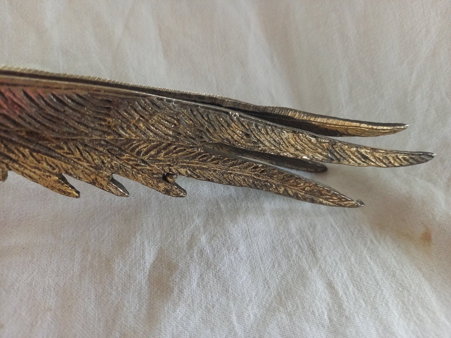 Statuette: Figurine de faisan en métal – Usato da Rossens FR venduto da Souris1 4