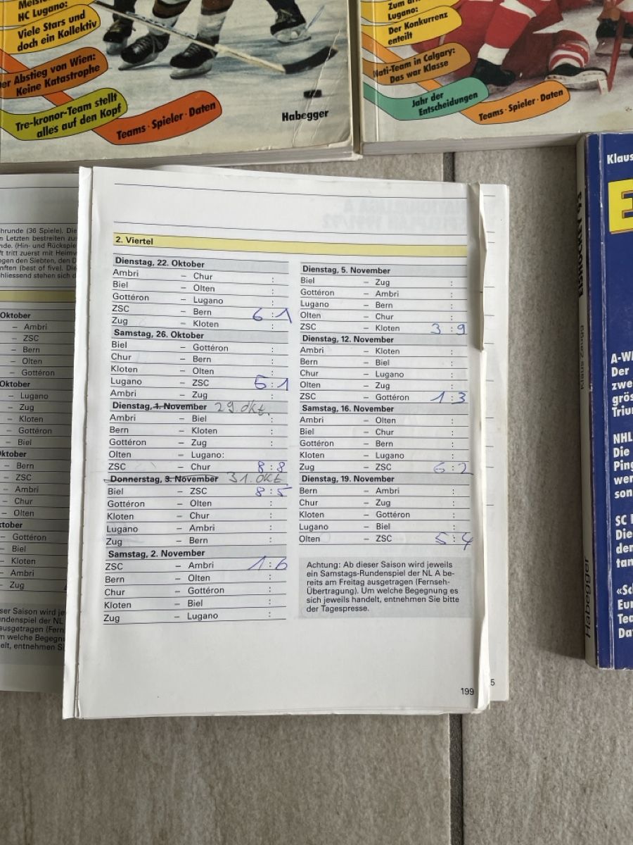 Bücher: Eishockeybücher – Gebraucht aus Zufikon von Mandypat73 1
