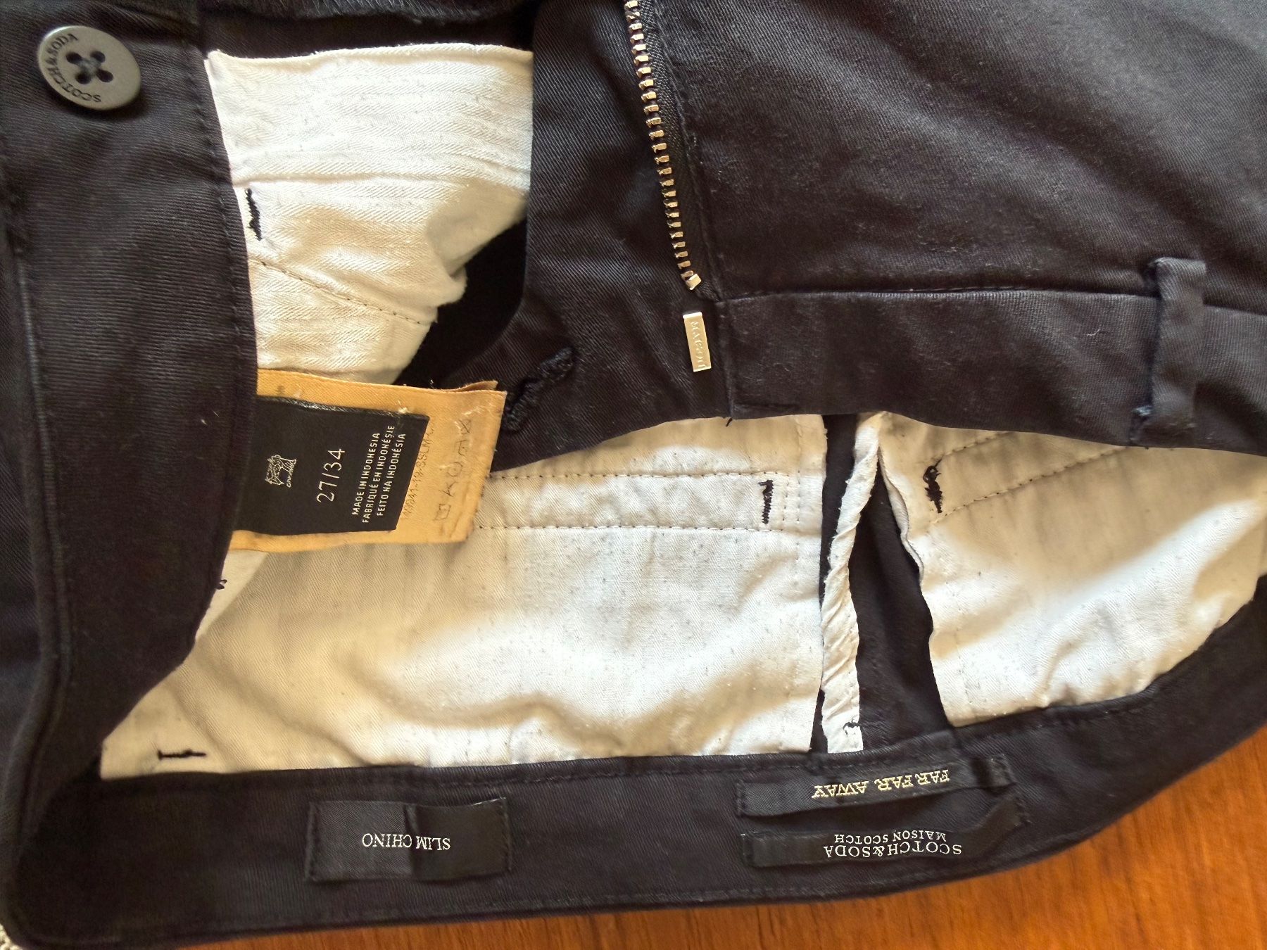 Maison Scotch Pantaloni: Chinos Scotch & Soda Gr. 27/34 – Usato da Russikon venduto da izumi2010 2