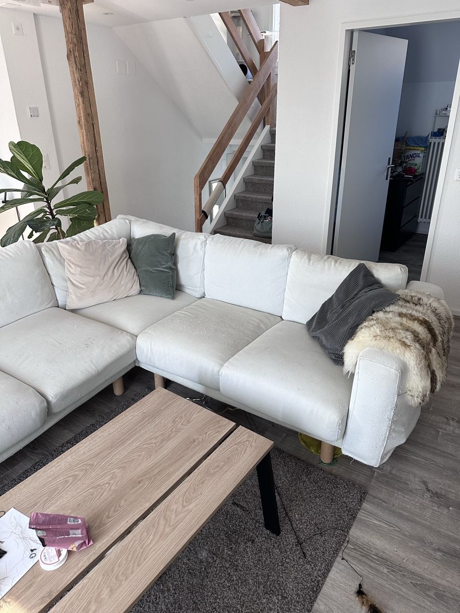 Ikea Sofas: Sofa Weiss/Beige – D'occasion à Zell ZH par NIGUL 2