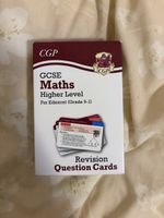 GCSE Maths Revision Cards 