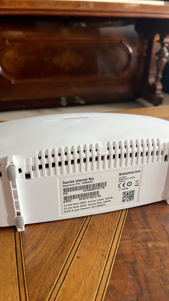 Sunrise Internet Box - Sagemcom - Top Zustand! (Gebraucht) in Zollikon ...