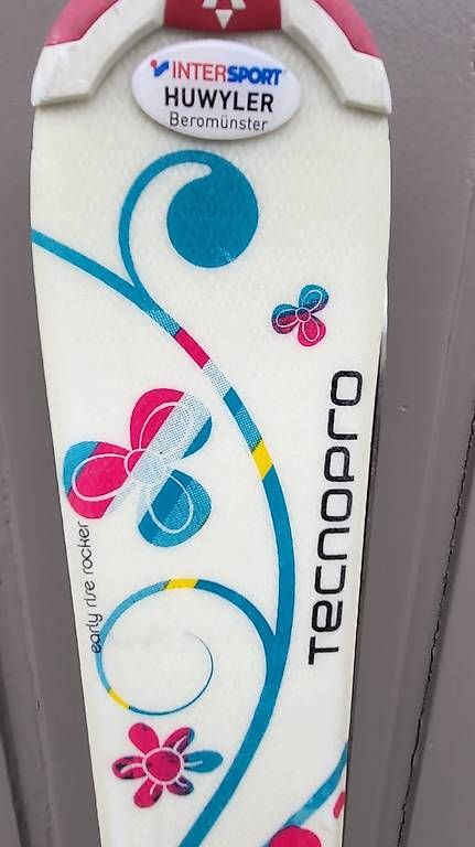 Tecnopro Sci: Ski set 120cm schuhe 35 36 – Usato da Luzern venduto da Linamarinagina