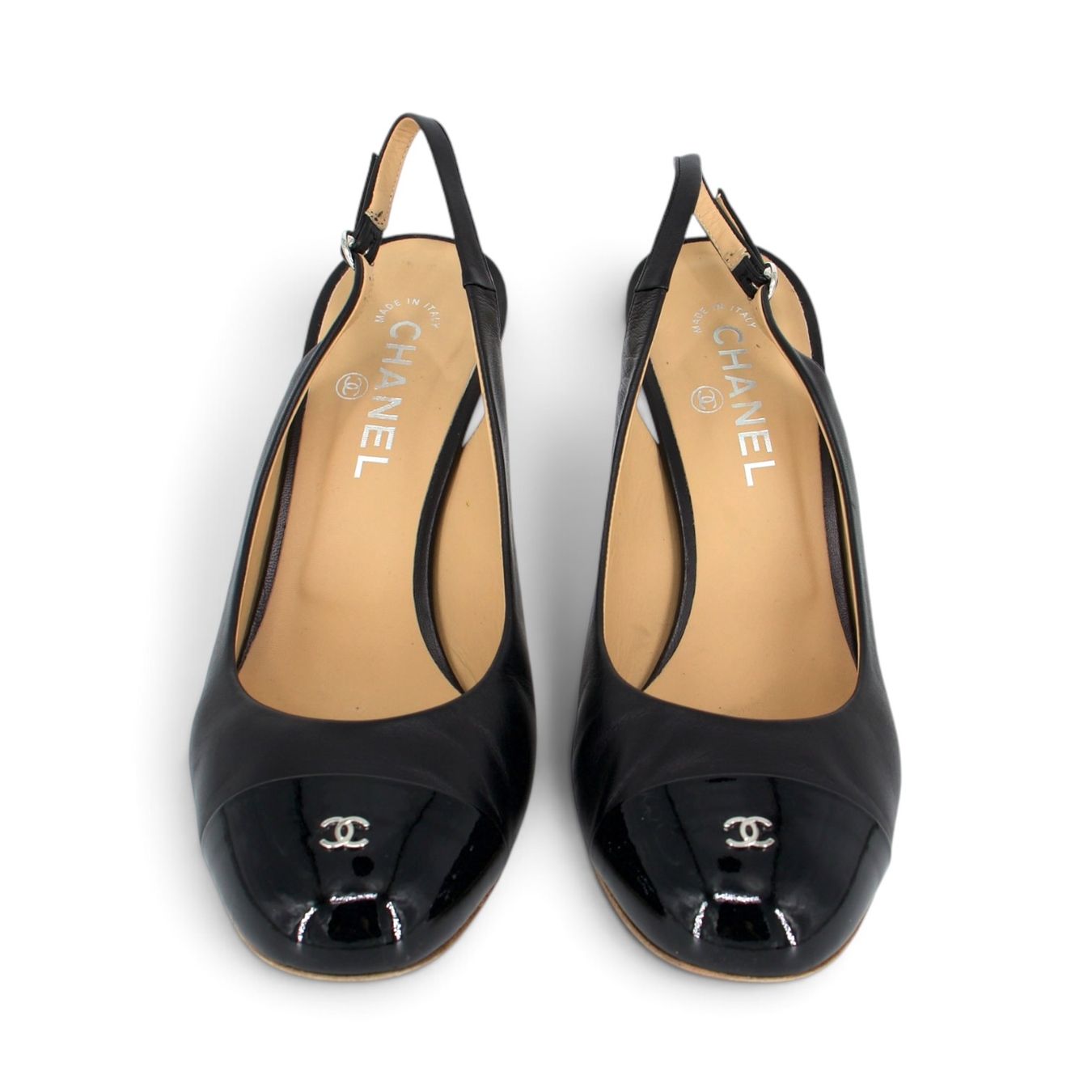 Scarpe da donna: Chanel Slingbacks schwarz Gr. 41 – Usato da Binningen venduto da Designerlabels 3