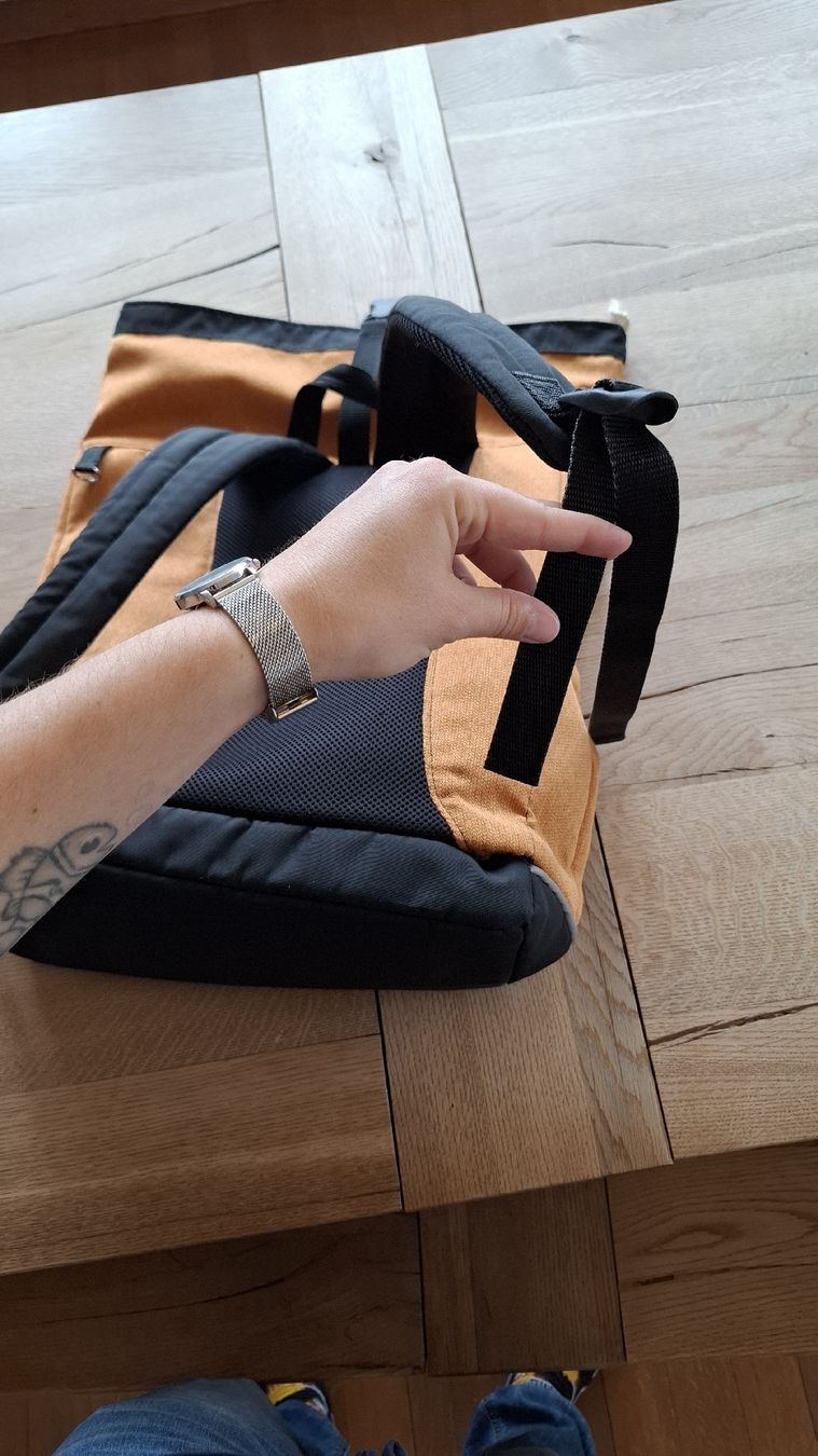 Rucksäcke: Hartan Wickelrucksack mit gerissenem Bändel – Gebraucht aus Birrwil von voe_nxc8 3