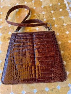 Borse da donna: Damen-Handtasche aus Krokodil-Leder – Usato da Au ZH venduto da xelagreb01 4