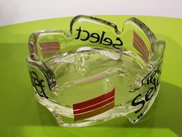 Select Aschenbecher - Swissline Switzerland Glas Vintage