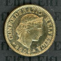 CHF___0.05 2009 vz-unz 5 Rappen